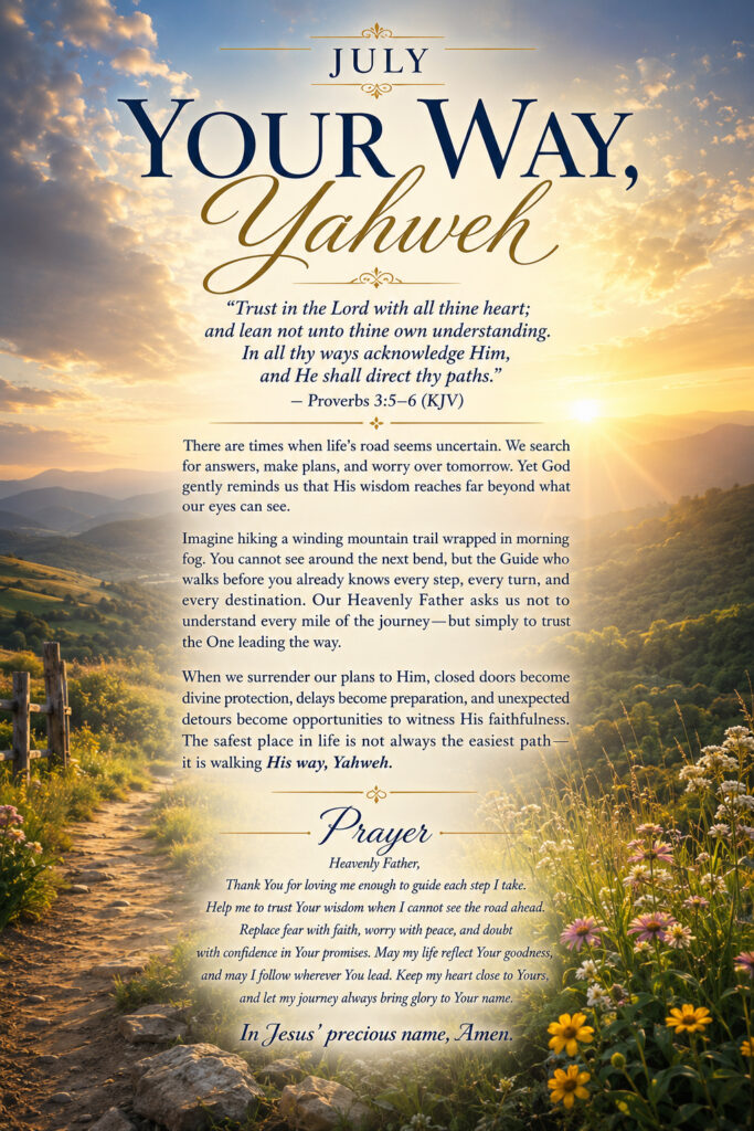 Your Way Yahweh Dev JUL '26.